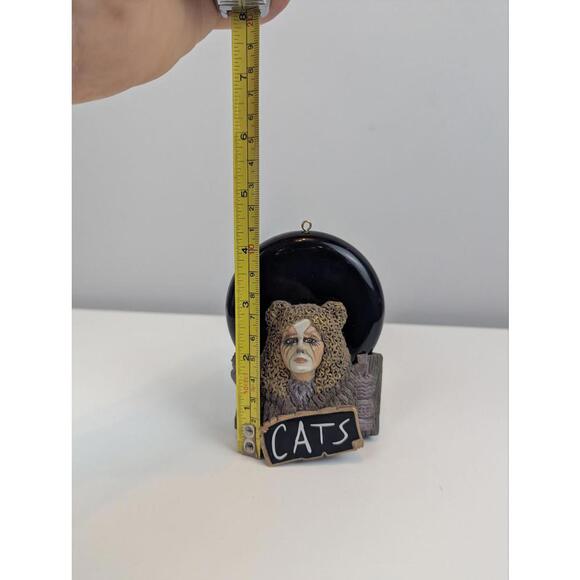 Carlton Heirloom Cats Broadway Light Up Christmas Holiday Ornament 126 Memory - Picture 2 of 7